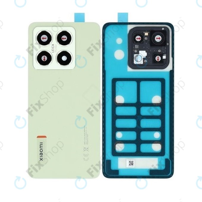 Cover batteria per Xiaomi 14T, Lemon Green, 5600100N12A00, Genuine Service Pack
