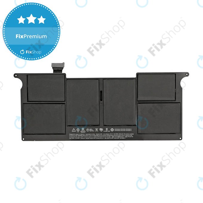 Batteria A1495 per MacBook Air 11" A1465 (Mid 2013 - Early 2015), 5200mAh, FixPremium