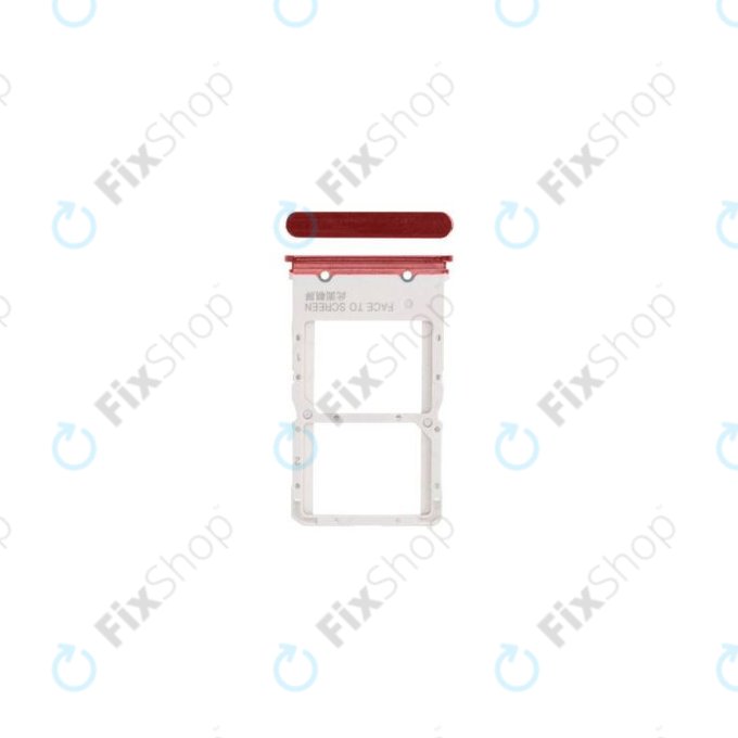 Vassoio SIM per Xiaomi Mi 9T, Mi 9T Pro, Red Flame, 4810964000L6, Genuine Service Pack