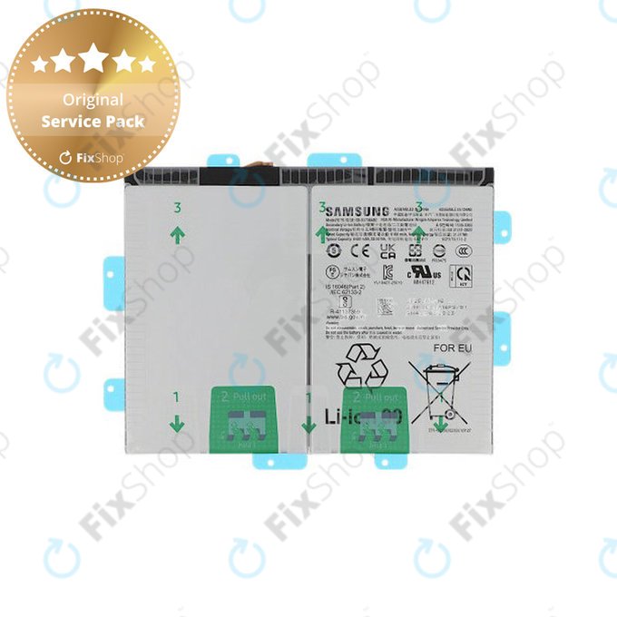 Batteria per Samsung Galaxy Tab S11 X730, X736, EB-BX736ABE, GH82-38270A, 8400mAh, Genuine Service Pack