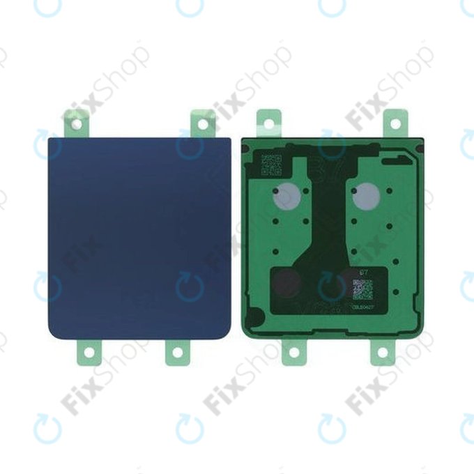 Cover batteria per Samsung Z Flip 7 F766B, Blue Shadow, GH82-37594A, Genuine Service Pack