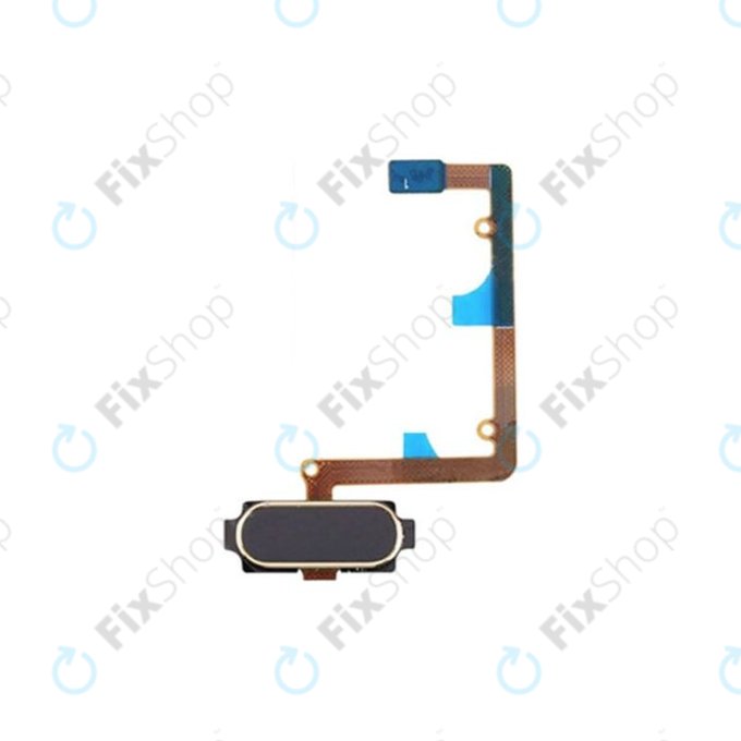 Tasto Home e cavo flex per Samsung A5 A510F (2016), Gold, GH96-09497A, Genuine Service Pack