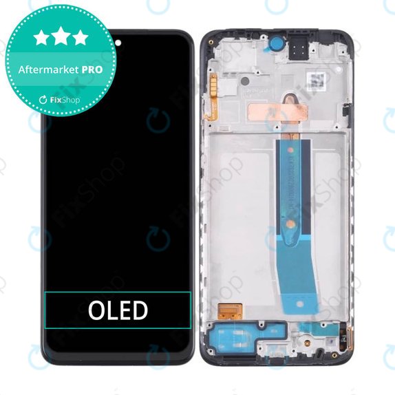 Schermo OLED per Xiaomi Redmi Note 11, Graphite Grey, Vetro touch con cornice