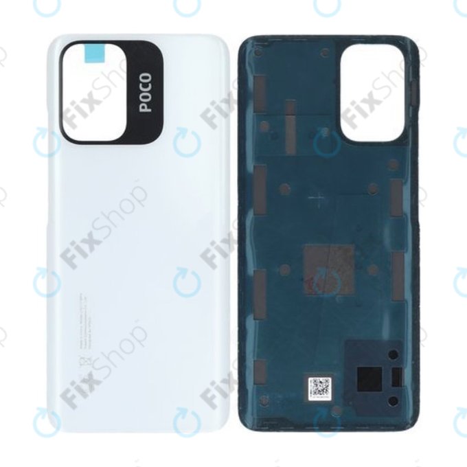 Cover batteria per Xiaomi Poco M5s, White, 55050002LE9T, Genuine Service Pack