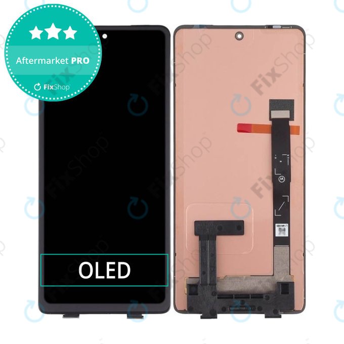Schermo OLED per MotGoldla Moto G82 5G XT2225, Vetro touch senza cornice