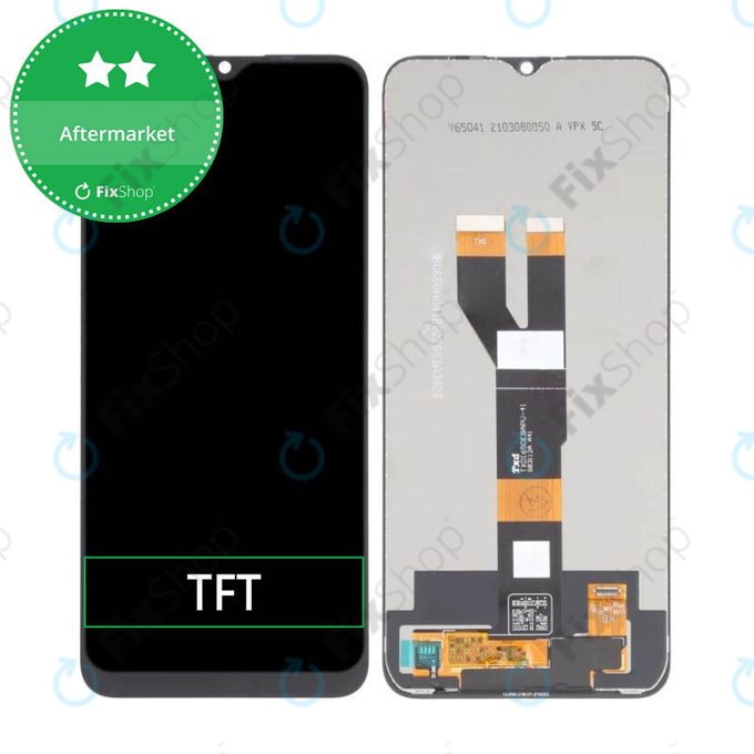 Schermo LCD per Realme C11 2021 RMX3231, Vetro touch senza cornice