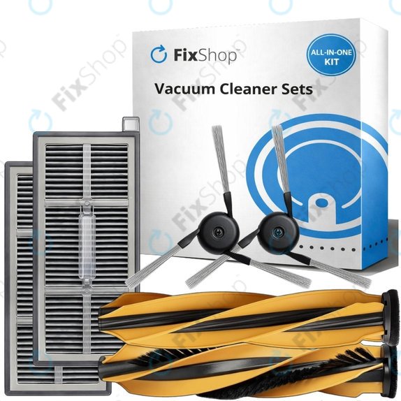 Set di ricambi per Mova Z60 Ultra Roller (1 paio di spazzole principali, 2x filtro, 2x spazzola laterale)