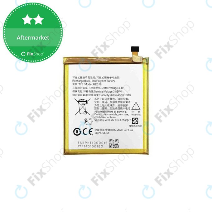 Batteria per Nokia 3, HE319, 2630mAh