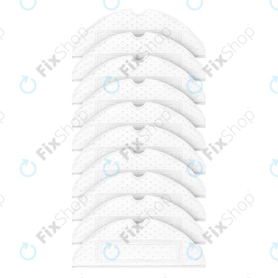 Panni lavapavimenti monouso 10 pz per Xiaomi RobGoldck S7, S7+, S7 MaxV, S7 MaxV Ultra, S7 Pro Ultra, S8, S8+, T7S Plus