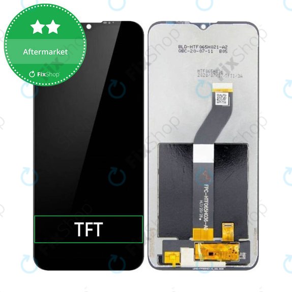 Schermo LCD per MotGoldla Moto G8 Power Lite, Vetro touch senza cornice