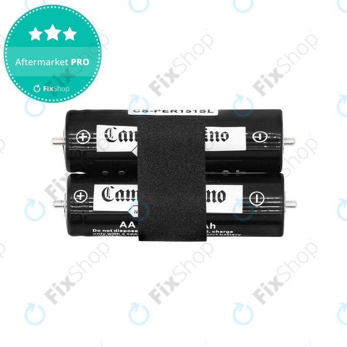 Batteria per Panasonic ER-DGP72, Braun Flex XP 5720, WER1511L2508, Ni-MH, 2000mAh, 1.2V, HQ
