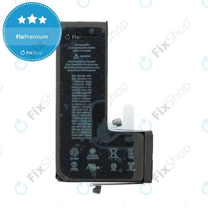 Batteria per iPhone 11 Pro, 3046mAh, FixPremium