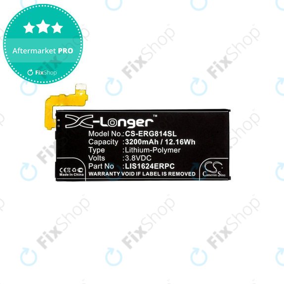 Batteria per Sony Maple Ds, Xperia XZ Premium, 3200mAh, Li-Pol, 3.8 V, LIP1642ERPC, HQ