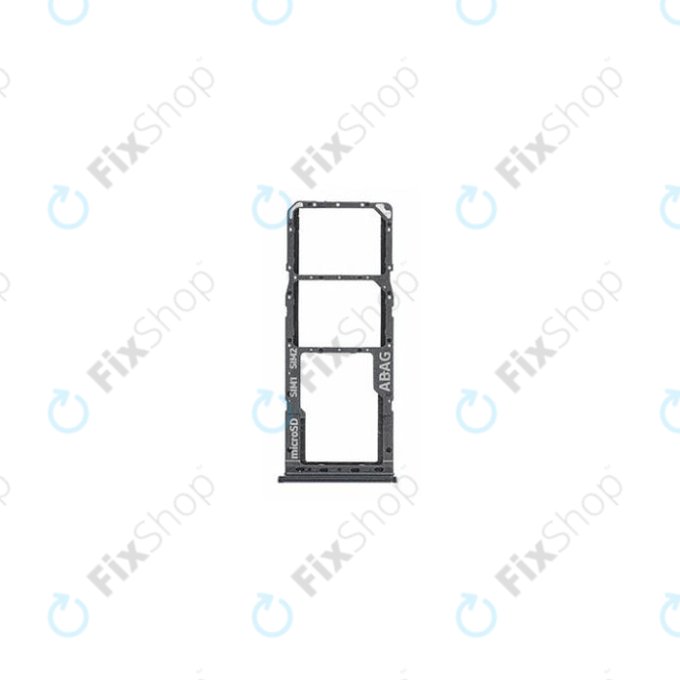 SIM e SD Tray per Samsung A21s A217F, Black, GH98-45392A, Genuine Service Pack