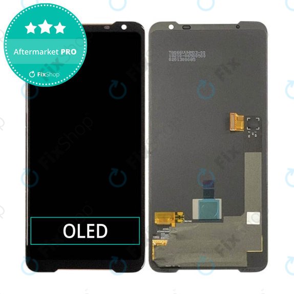 Schermo OLED per Asus ROG Phone 3 ZS661KS, Vetro touch senza cornice