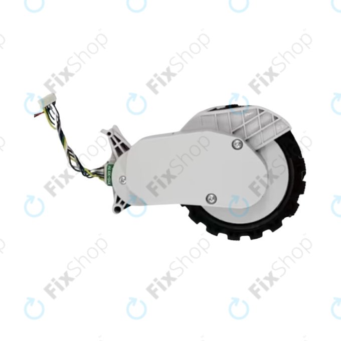 Ruota con motore (sinistra) per Xiaomi Robot Vacuum X20, S10, Dreame X30, X20, X10 Pro, White