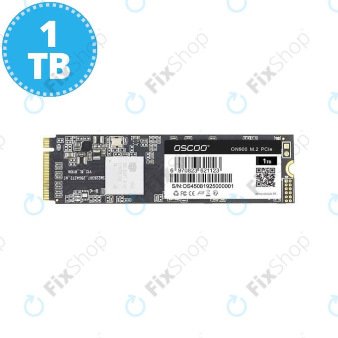 SSD 1TB M.2 PCIe ON900 per MacBook Air, Pro (Mid 2013 - 2017), Oscoo