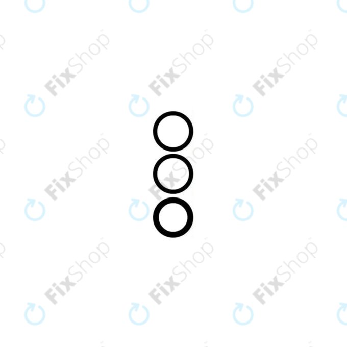 Lente fotocamera posteriore 3 pz per Samsung S24 FE S721B