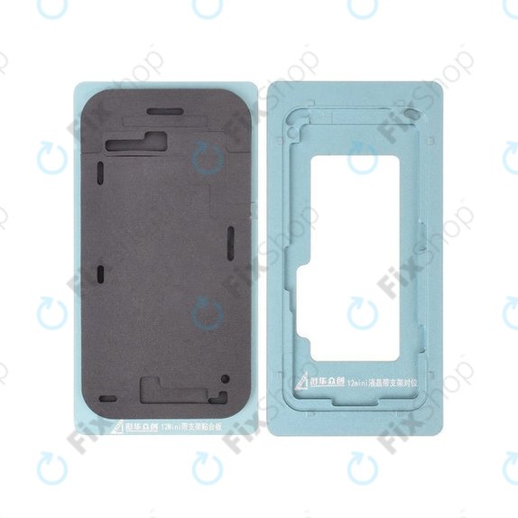 Stampo di allineamento con tappetino di laminazione con cornice per iPhone 12 Mini, XHZC