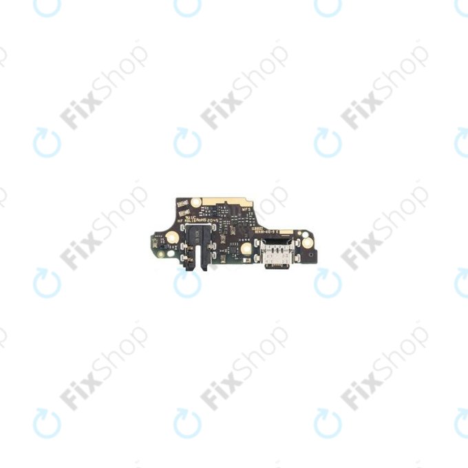 Scheda PCB connettore di ricarica per Xiaomi Redmi Note 9 Pro, 9S, 560006J6B200, 560001J6A100, Genuine Service Pack