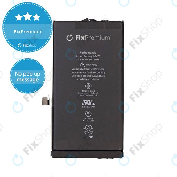 Batteria per iPhone 12, 12 Pro, 2815mAh, DIAGNOSTIC