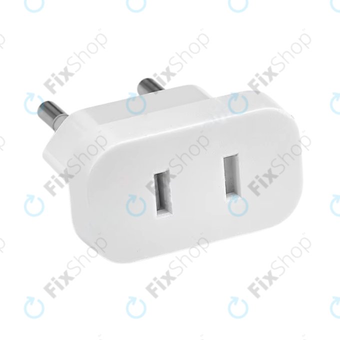 Adattatore spina US a EU, 220V, White