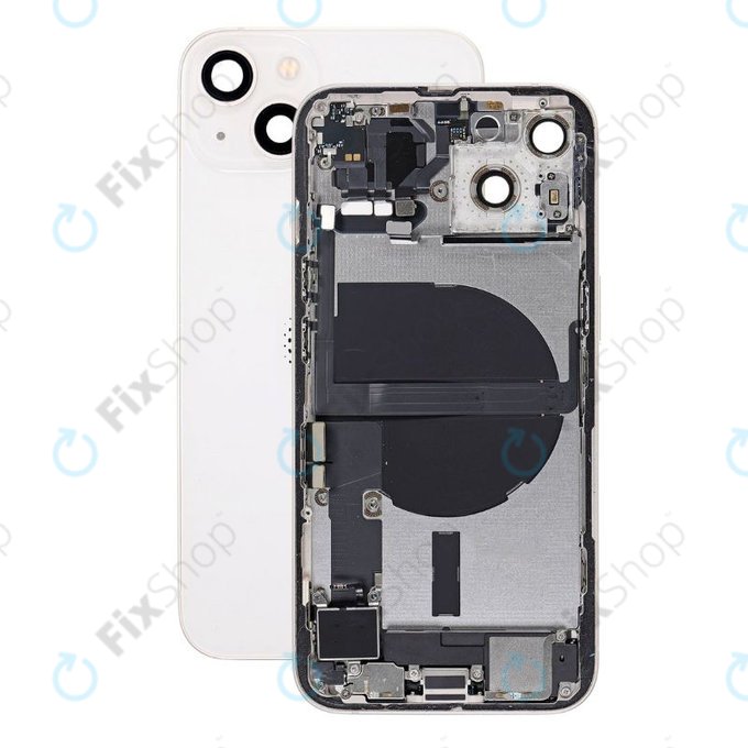 Scocca posteriore con piccoli componenti per iPhone 13, Starlight