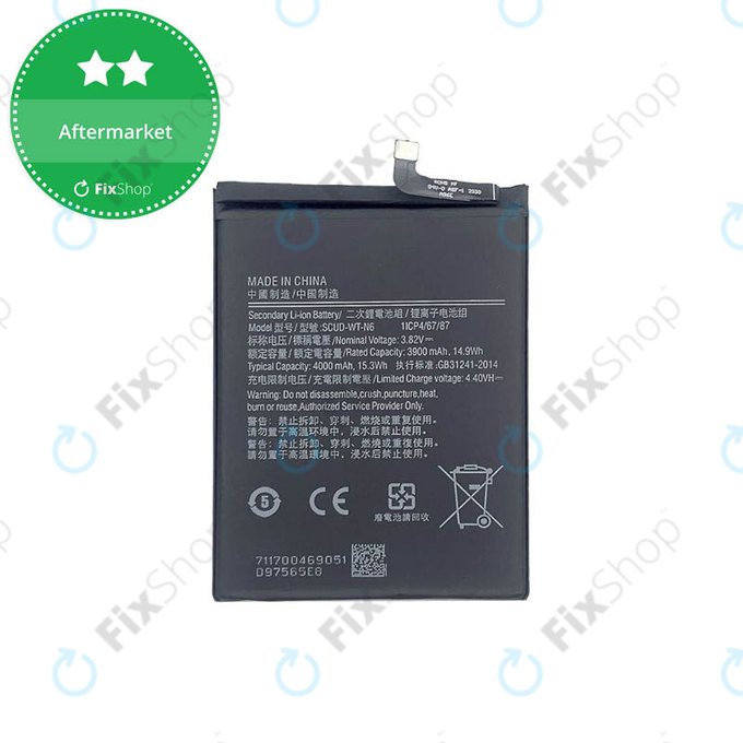 Batteria per Samsung A10s A107F, A20s A207F, SCUD-WT-N6, 4000mAh