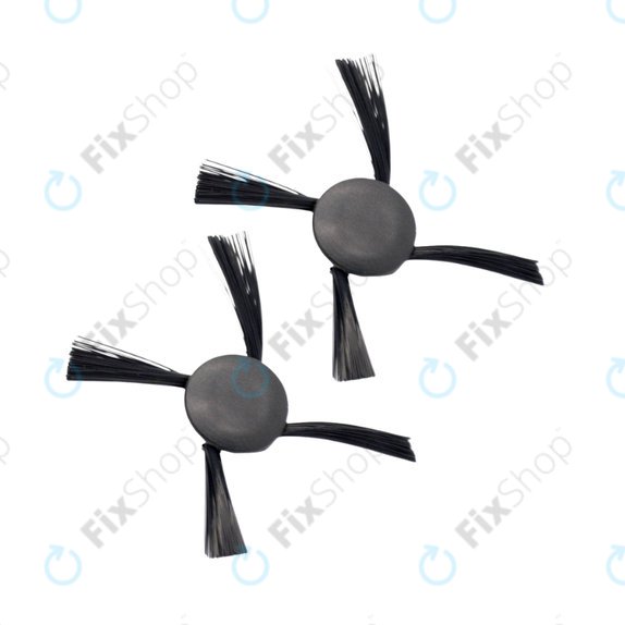 Spazzola laterale, 2 pz, Nero per Vorwerk Kobold VR100, Neato Botvac D3,D4, D5, D6, D7, D8, D9, D10