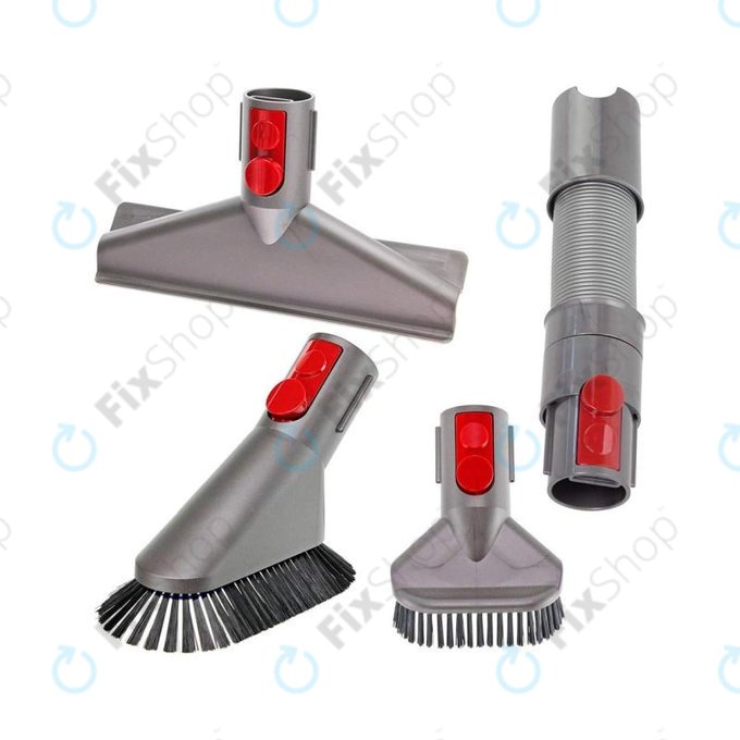Set di accessori con meccanismo a innesto per Dyson seriess V, Outsize