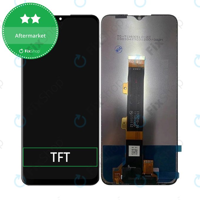 Schermo LCD per Nokia G22, Vetro touch senza cornice