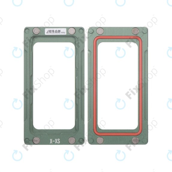 Stampo magnetico di fissaggio a pressione per laminazione per iPhone X, XS, XHZC