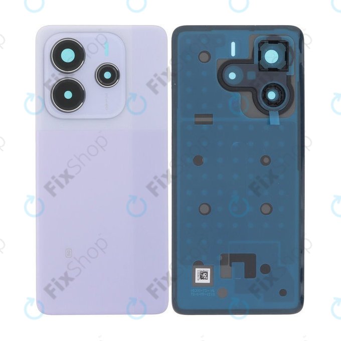 Gruppo cover batteria per Xiaomi Redmi Note 14 5G 24094RAD4G, Lavender