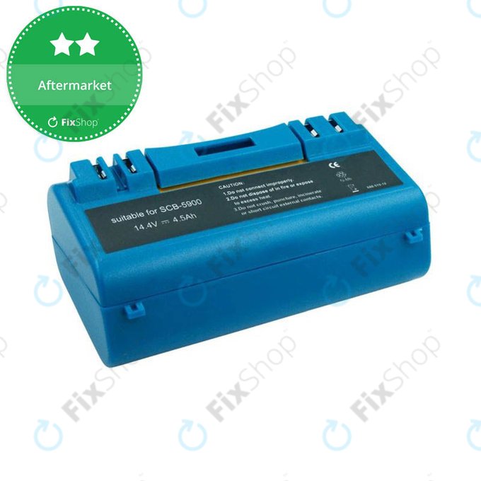 Batteria per iRobot Scooba 300-seriess, 5800, 5900, 6000, Ni-MH, 4500mAh, 14.4V
