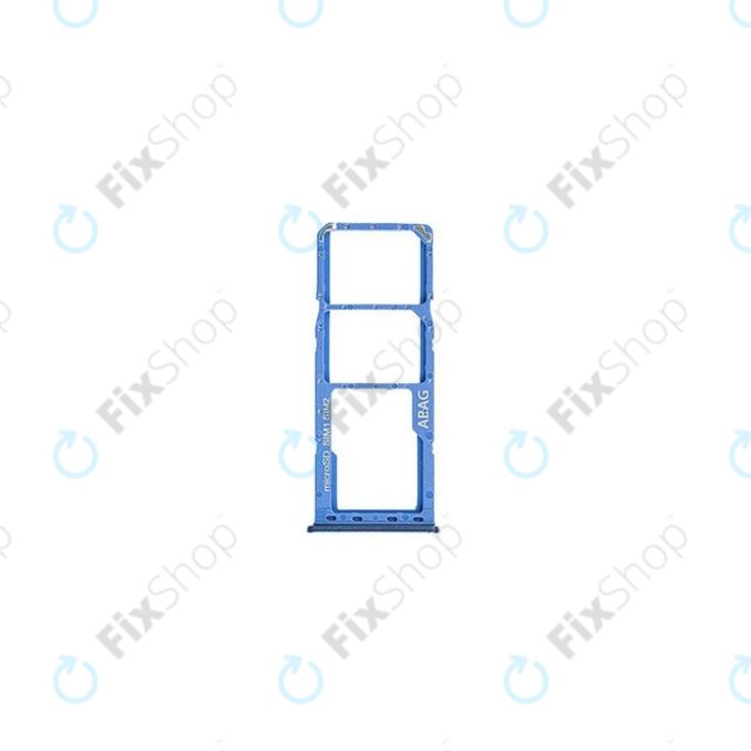 SIM e SD Tray per Samsung A21s A217F, Blue, GH98-45392C, Genuine Service Pack