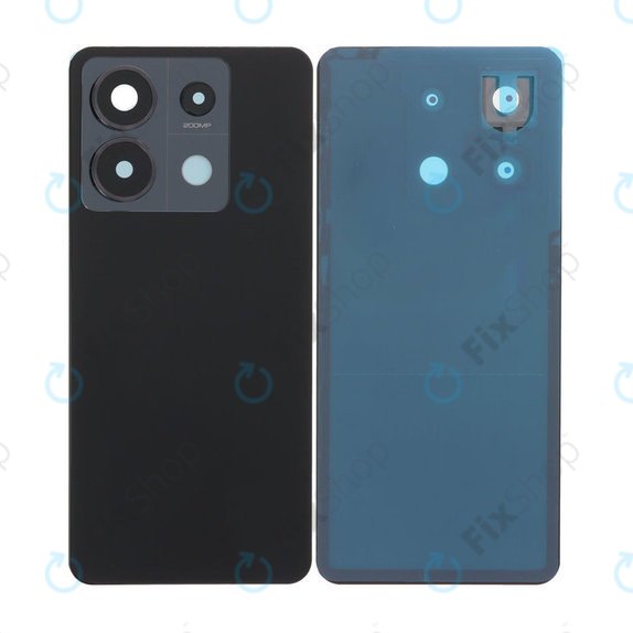 Gruppo cover batteria per Xiaomi Redmi Note 13 Pro 5G 2312DRA50C, Midnight Black