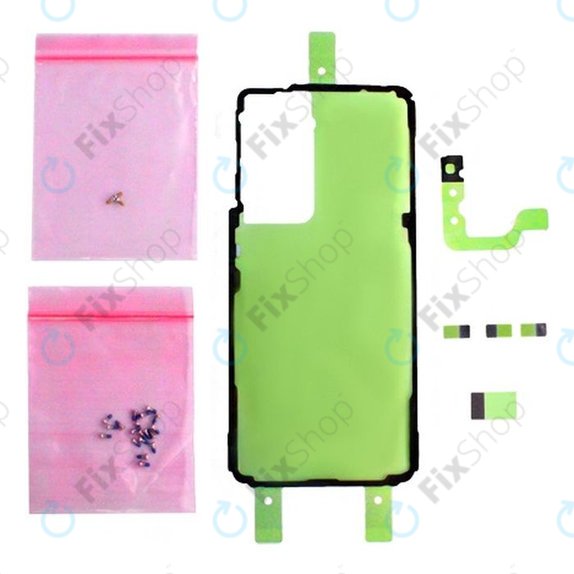 Set adesivi per Samsung S21 G991B, GH82-24549A, Genuine Service Pack