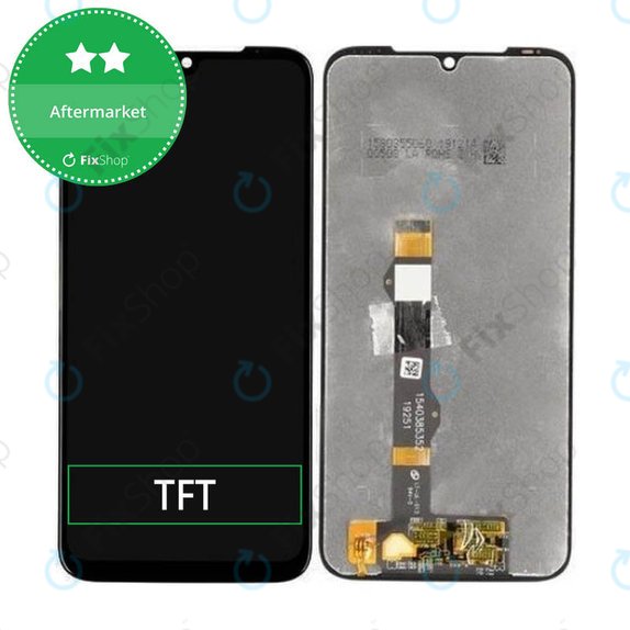 Schermo per Motorola Moto G8 Plus, Vetro touch senza cornice