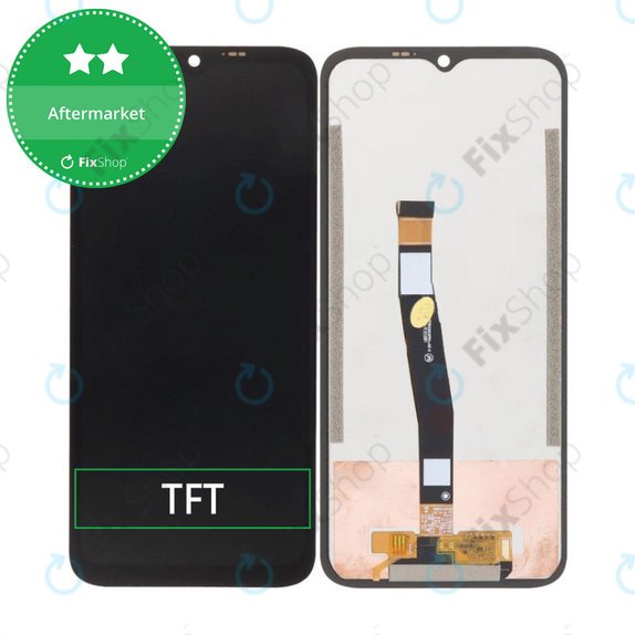 Schermo LCD per Ulefone Power Armor 19, 19T, Vetro touch senza cornice