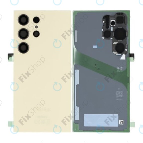 Cover batteria per Samsung S24 Ultra S928B, Titanium Yellow, GH82-33349C, Genuine Service Pack