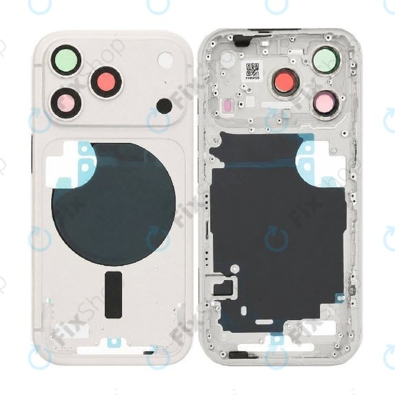 Scocca posteriore per iPhone 17 Pro, Silver
