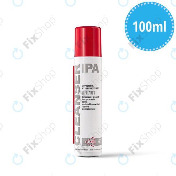 Alcool isopropilico 100%, 100 ml, Cleanser IPA