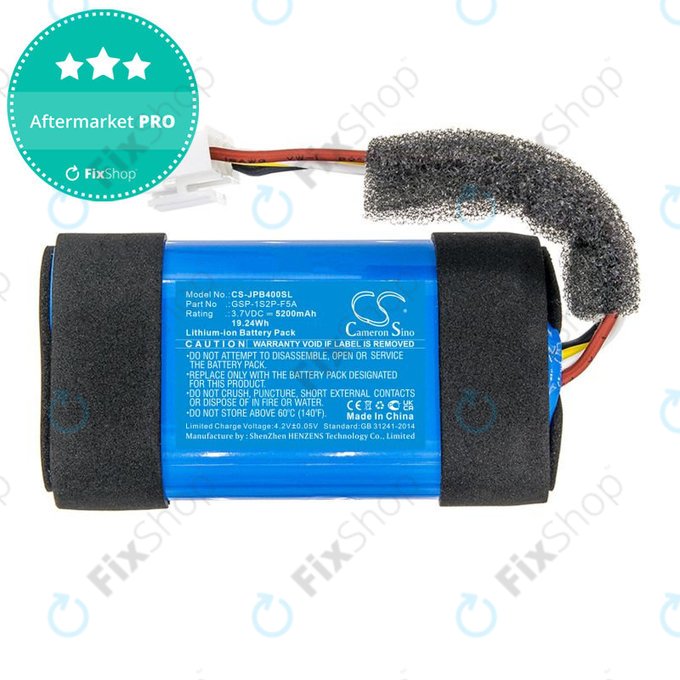 Batteria per JBL Partybox Encore Essential, GSP-1S2P-F5A, Li-Ion, 5200mAh, 3.7V, HQ