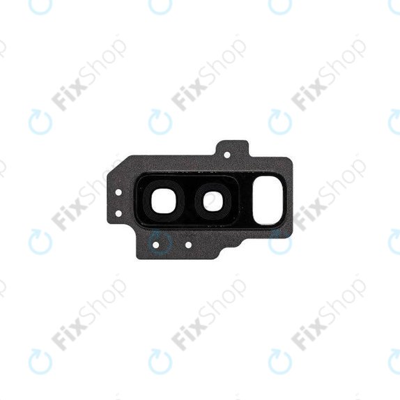 Frame e lente fotocamera posteriore per Samsung S9 Plus G965F, G965FD, Titanium Gray