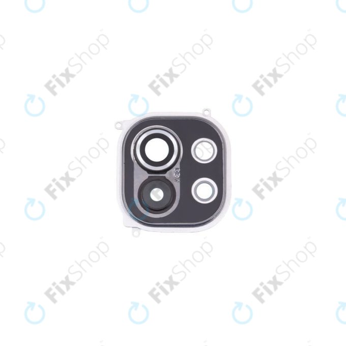 Frame con lente fotocamera posteriore per Xiaomi Mi 11 M2011K2G, Midnight Gray, 56000J00K200, Genuine Service Pack