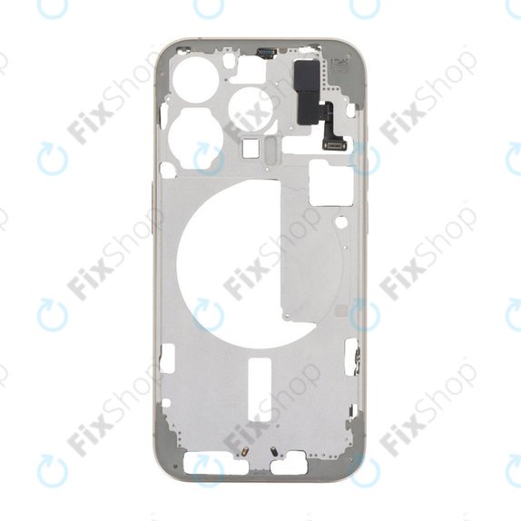Telaio centrale per iPhone 15 Pro, Titanio naturale