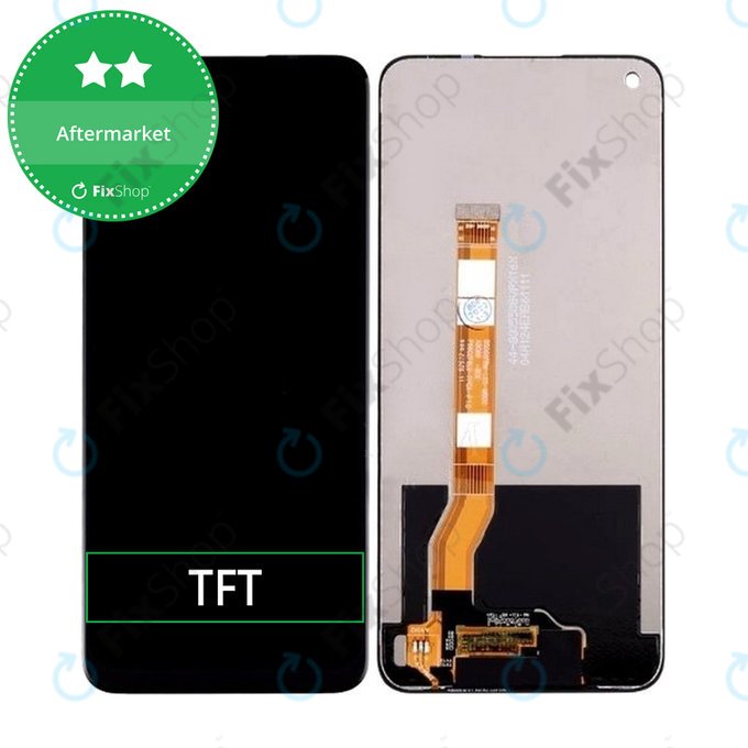 Schermo LCD per Oppo A96, Global, Vetro touch senza cornice
