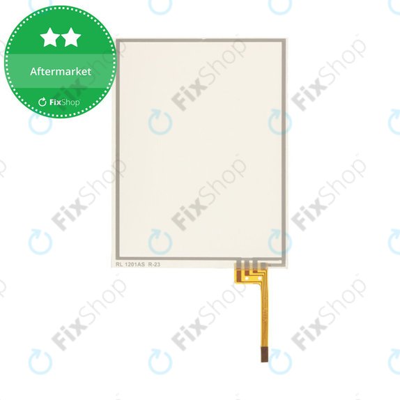 Vetro touch inferiore con adesivo per Nintendo DS