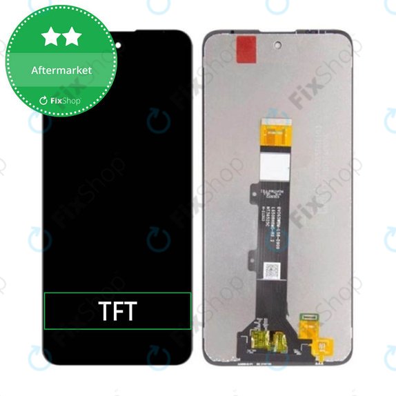 Schermo LCD per MotGoldla Moto E30, Vetro touch senza cornice