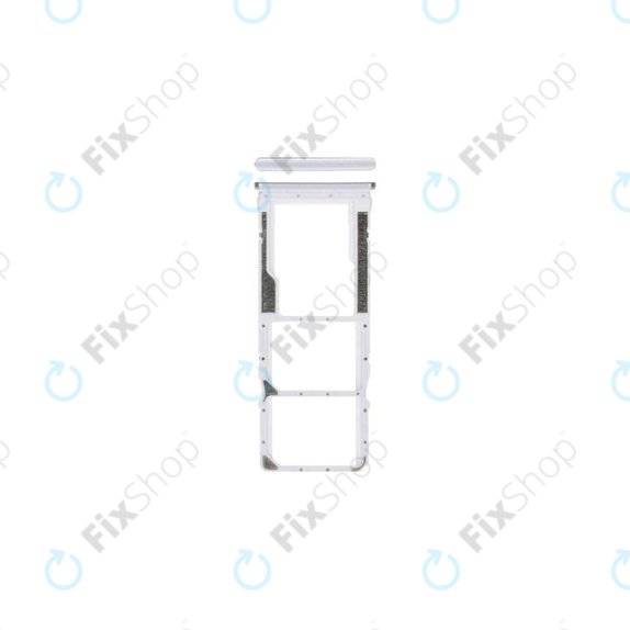 SIM e SD Tray per Xiaomi Redmi Note 9S, Note 9 Pro, Glacier White